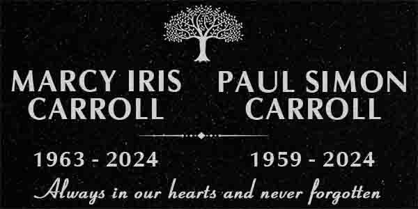 Double Headstones – Custom Granite Double Tombstones